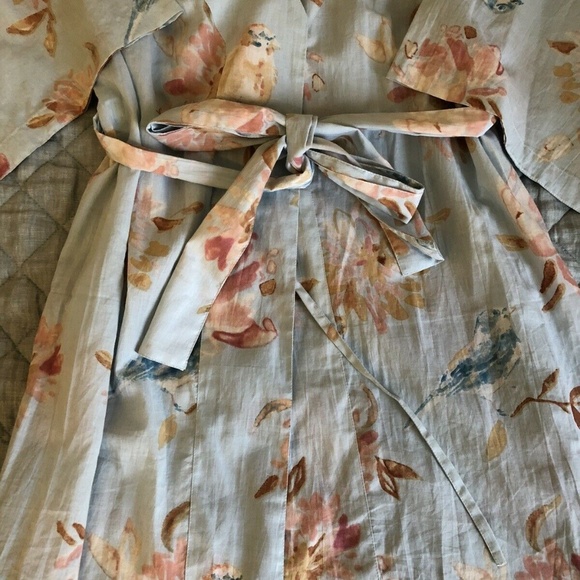 Plum Pretty Sugar Kimono / robe / dressing gown Viviette Encounters A Lark - Picture 13 of 15